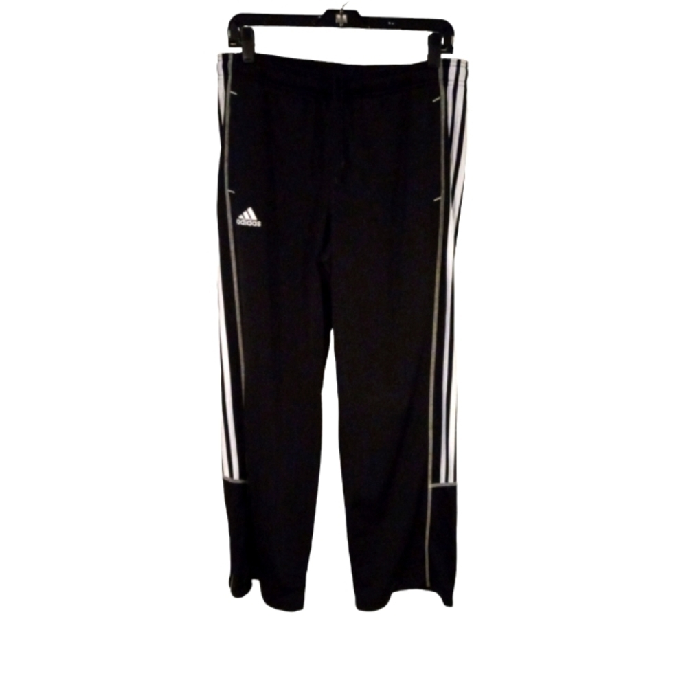 Unisex Adidas Track Pant Wide Leg Leg Zipper Pocket Active Athletic Streetwear L